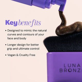 [FREE GIFT] Contour Blending Brush free_gift Luna Bronze