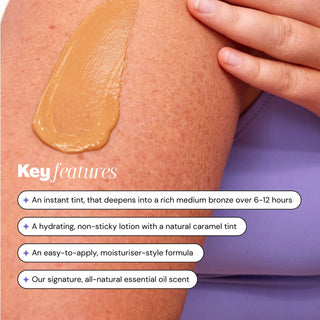 Radiant Self Tanning Lotion Tanning Luna Bronze