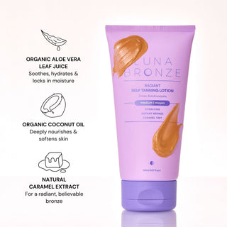 Radiant Self Tanning Lotion Tanning Luna Bronze