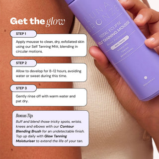 Total Eclipse Self Tanning Mousse Tanning Luna Bronze