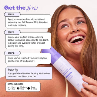 Solar Eclipse Clear Self Tanning Mousse Tanning Luna Bronze