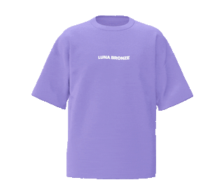 'Feel Good Bronzing' Oversized T-Shirt Merchandise Luna Bronze